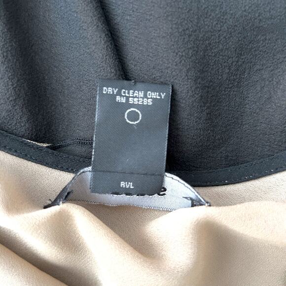 Y2K Silk Slip Dress Dark Fairy Whimsygoth 7 8 Cowl Neck Jellyfish Ruffles Bias - Picture 10 of 14